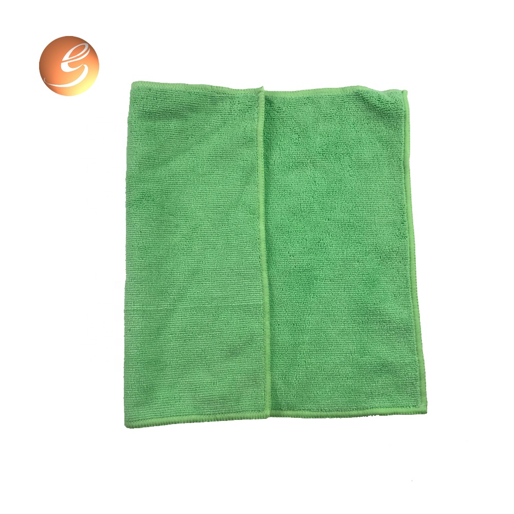 Multi color durable microfiber household kitchen cleaning towel