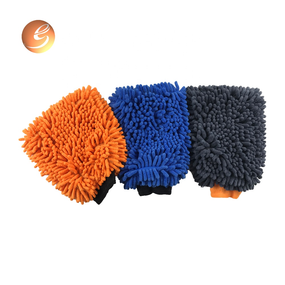 China Gold Supplier for Microfiber Chenille Car Cleaning Gloves - Large quantity lint free microfiber gloves wash polish mitt – Eastsun