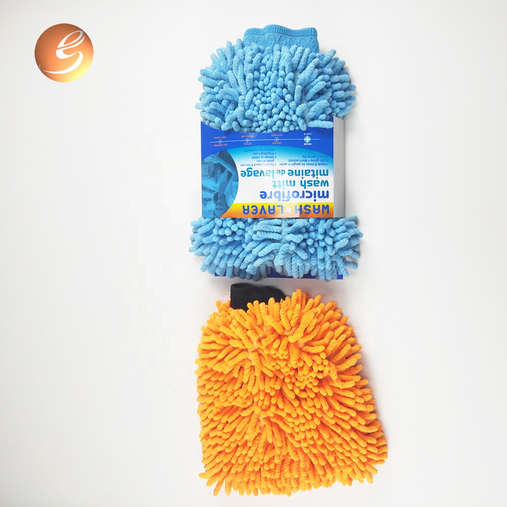 Factory wholesale Chenille Car Cleaning Wash Mitt Dusting - Great Cool Chenille Microfiber Car Wash Mop Mitt – Eastsun