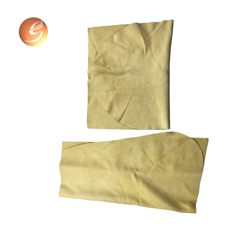 Discount wholesale Synthetic Chamois Cleaning - New product super dry durable car body natural chamois leather – Eastsun