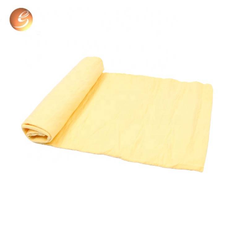 Professional Supply Thick Car Wash Beauty Super Absorbent Square pva Artificial Chamois