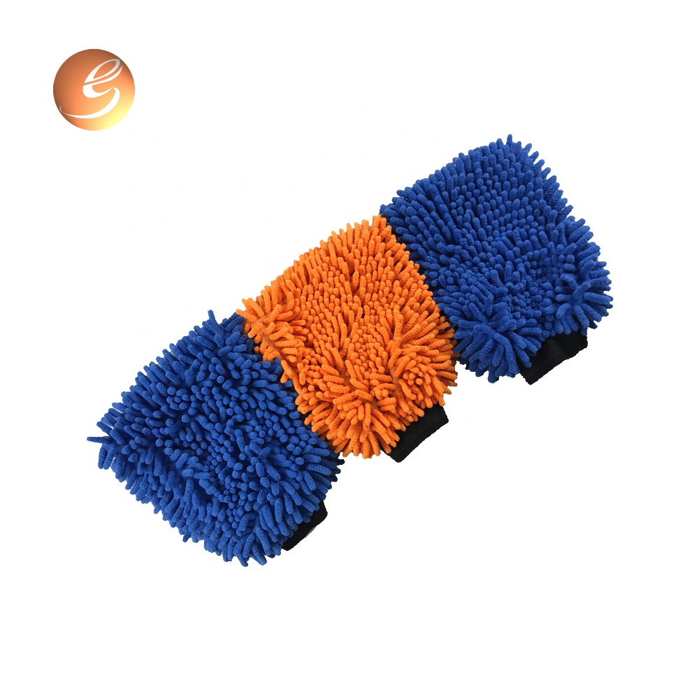 Eastsun microfiber gloves wash polish strong water absorben mitt