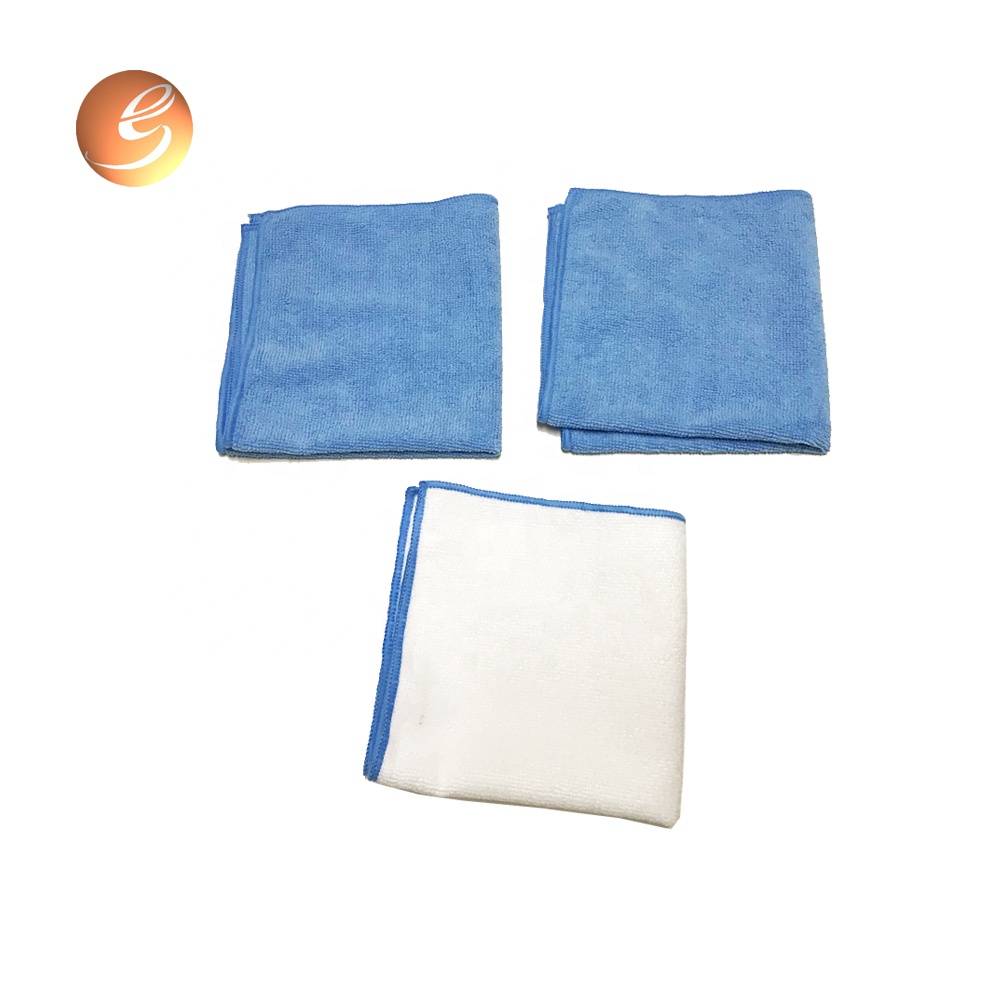 Microfiber car washing towel fabric roll set 40×40