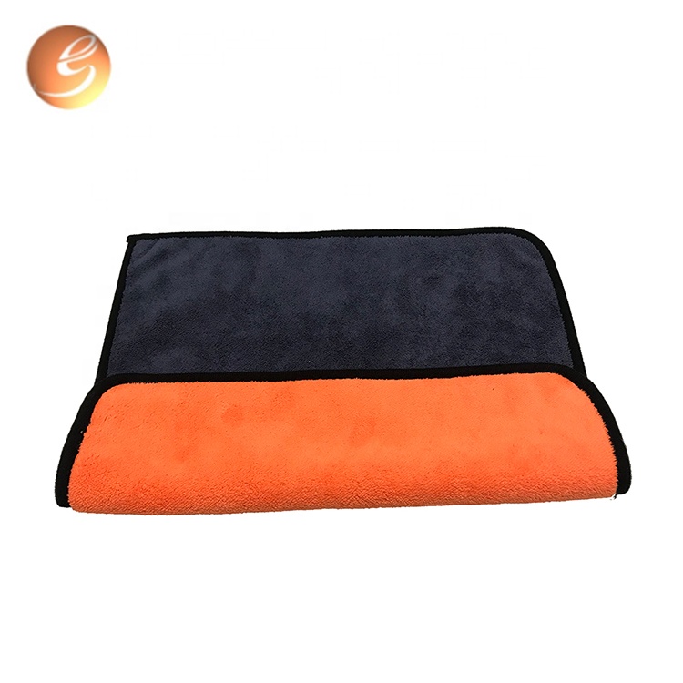 OEM/ODM Manufacturer 100% Polyester Microfiber Fabric - Hot Sale Double towel Microfiber Car cleaning towel – Eastsun