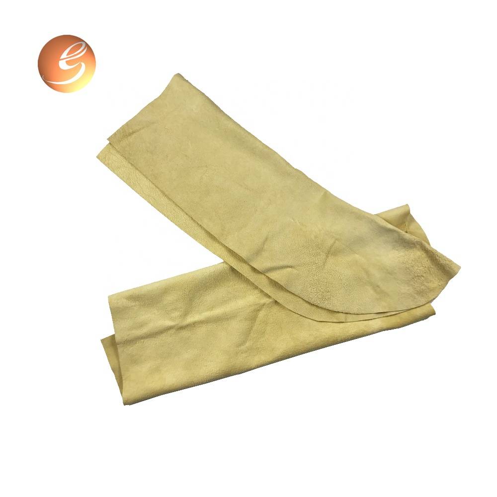 Bottom price Car Chamois Cloth - High quality lint free super dry clean car skin washing cloth chamois – Eastsun