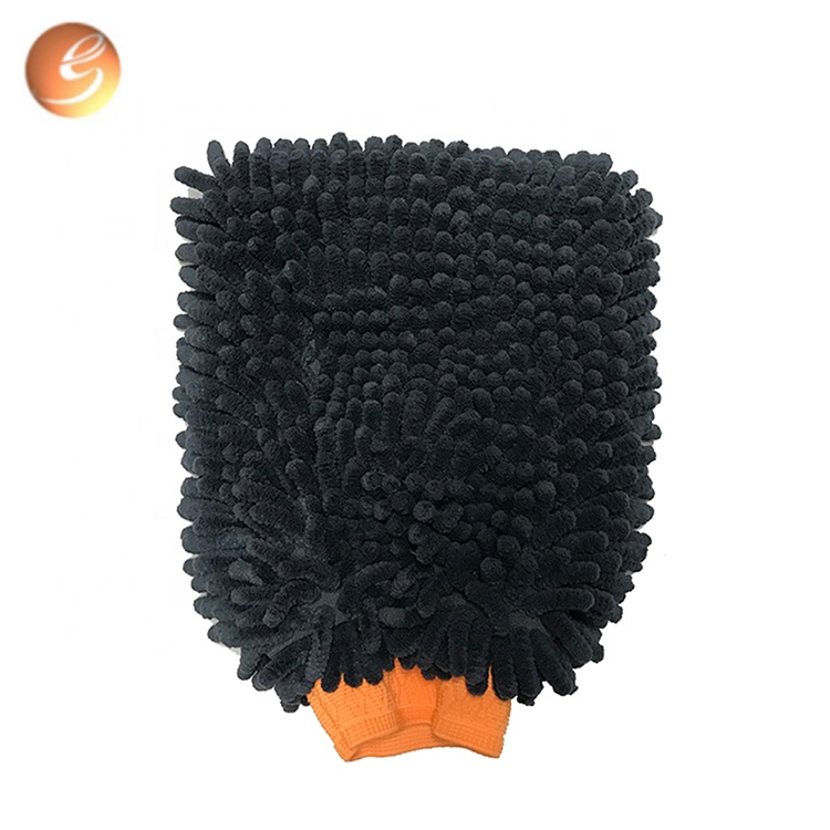 Support Custom Design Car Cleaning Gloves double face synthetic wash mitt