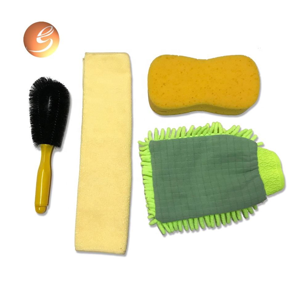 Home used microfiber chenille car care cleaning tool sets
