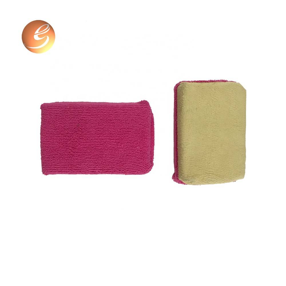 Custom Absorbent car wash sponge pad two different side