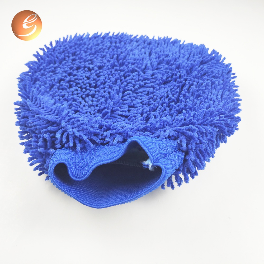 Factory Price Car Wash Mitt Wool - Good Quality Soft Car Cleaning Chenille Patchwork Wash Mitt – Eastsun
