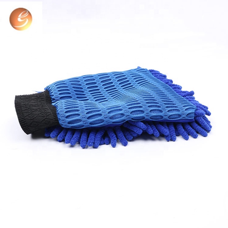 Wholesale Discount Chenille Car Wash Cleaning Mitt - Professional Supply Thick Car Wash Beauty Super Absorbent Microfiber Car Cleaning Glove – Eastsun