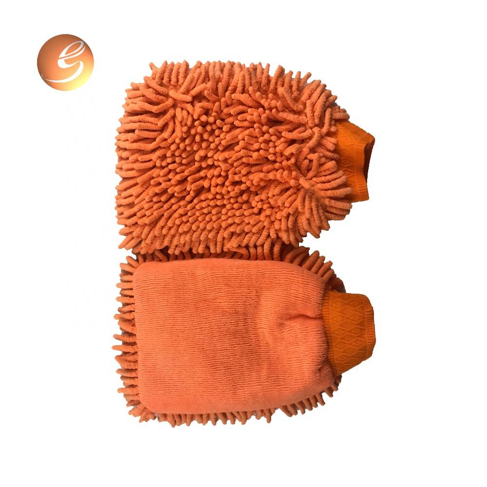 Chinese wholesale Terry Cloth Wash Mitt - Car Chenille Microfiber Cloth Cleaning Mitt and Cleaning duster glove – Eastsun