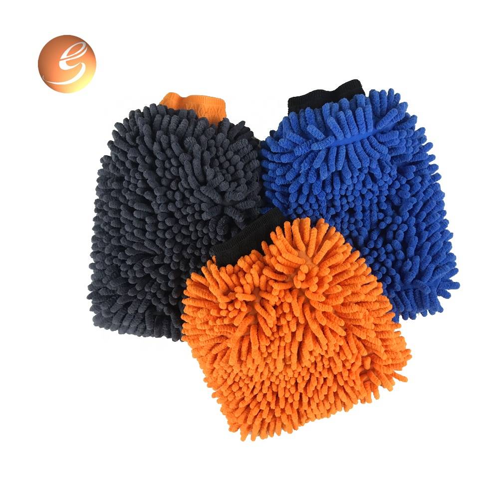 Cheapest Price Sheepskin Car Detailing Cleaning - Large quantity wipe car body customized size car care cleaning mitt – Eastsun