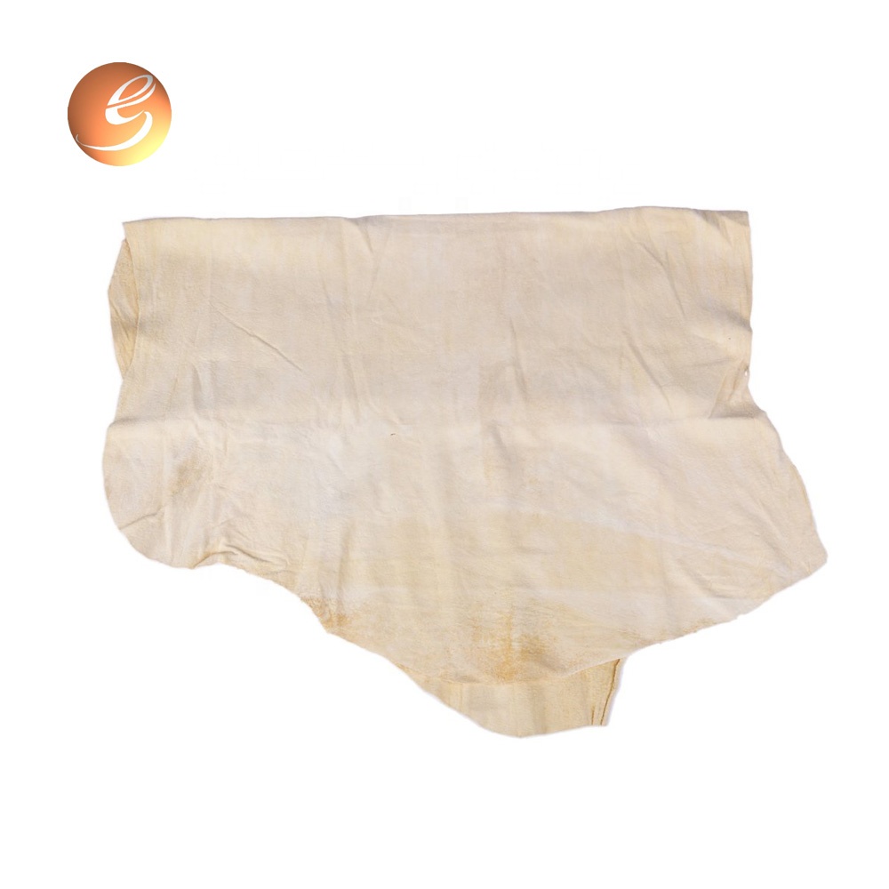 Natural quick drying chamois leather car cleaning cloth