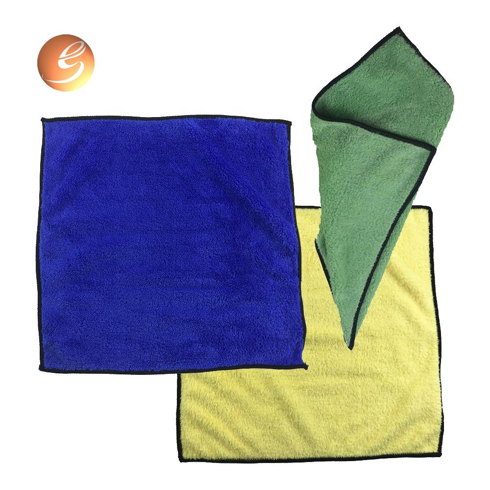 Factory best selling Waffle Tea Towels - Professional edgeless polishing towel plush microfiber rags – Eastsun