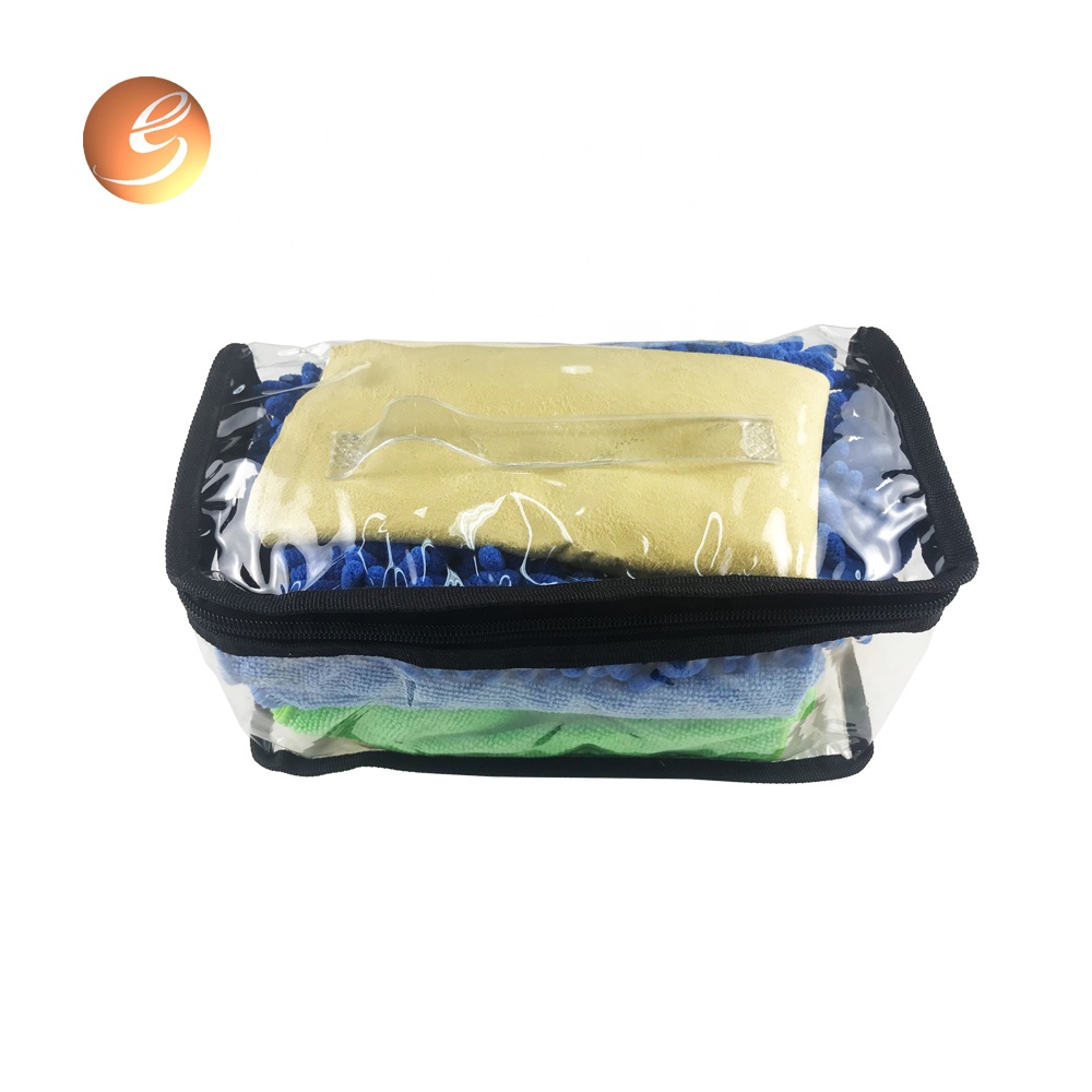 Reasonable price Car Washing Kit - Portable washing cloth chamois sponge mitt car care cleaning set – Eastsun