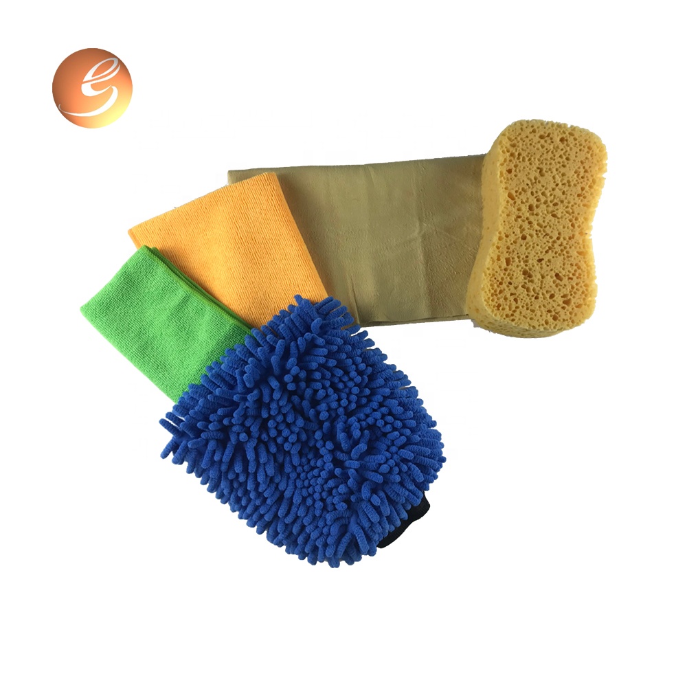 OEM/ODM China Car Washing Sponge Set - Customize car cleaning tools microfiber clean car kit wash set – Eastsun