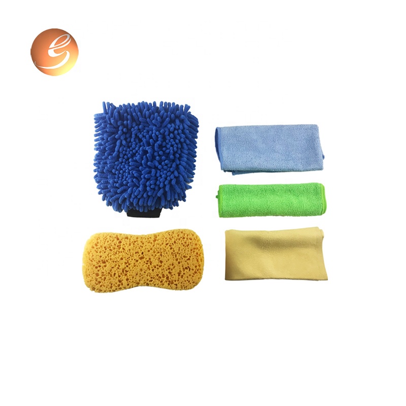 Home use car washing cleaning drying kit with pvc bag