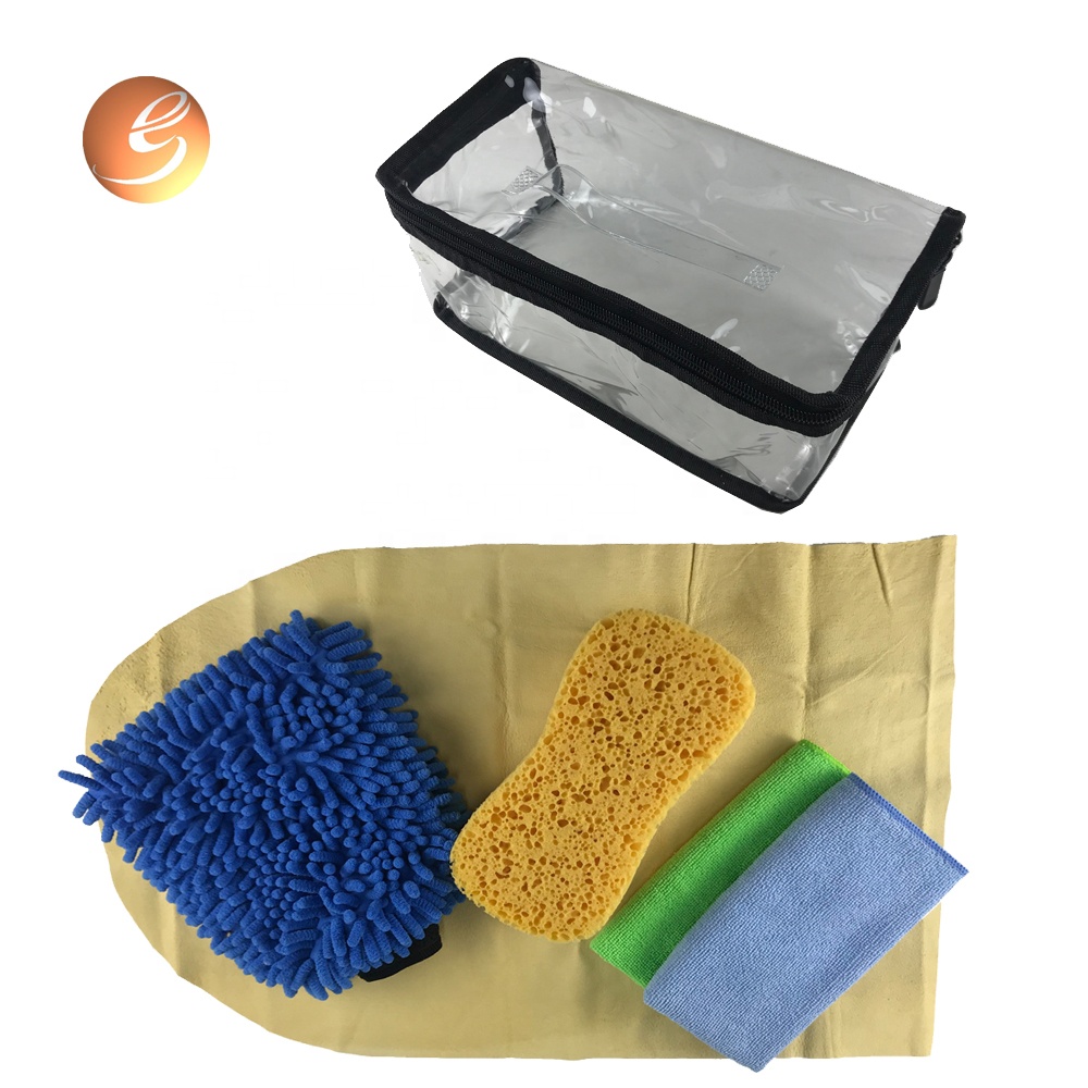 Professional portable quick dry microfiber cloth car wash set