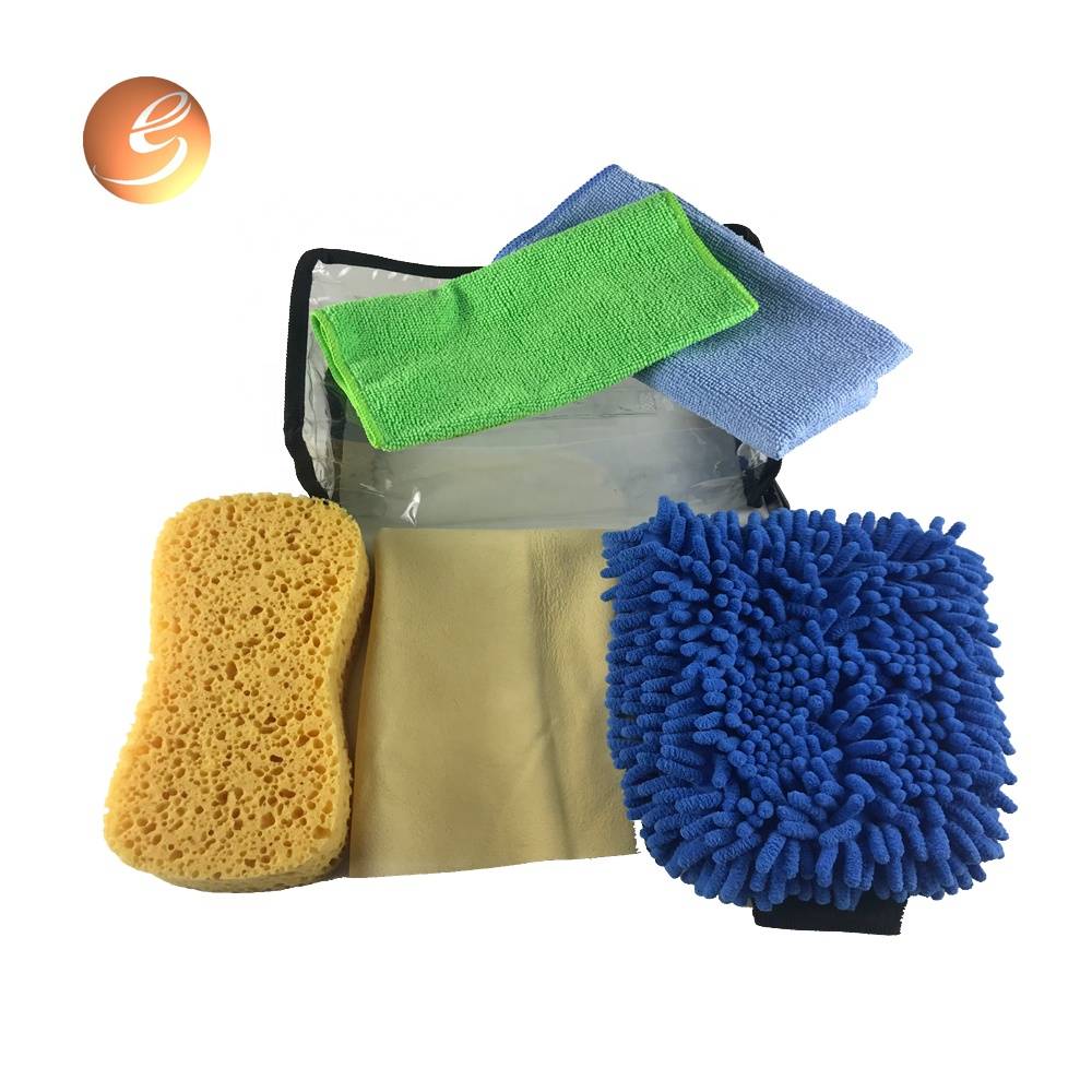 Microfiber towel polish cloth car cleaning tools auto detailing kit