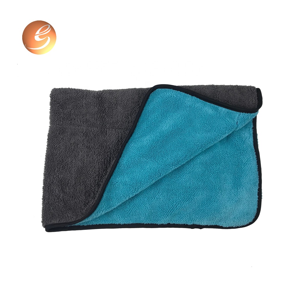 Hot sale 90% polyester microfiber fast drying car cleaning towel