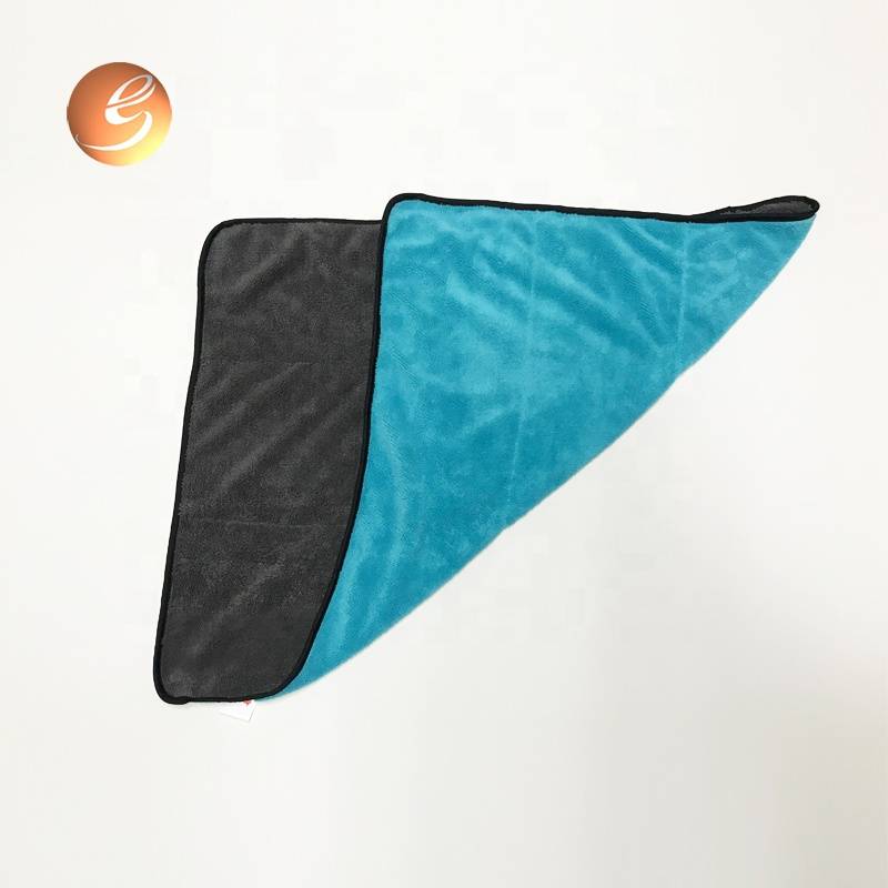 China factory double side coral fleece absorption towel