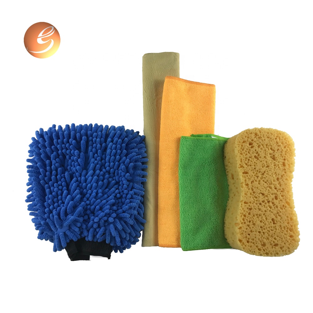 OEM/ODM Manufacturer Car Wash Accessories - Microfiber cloths  lint free windows cleaning car cleaning set – Eastsun