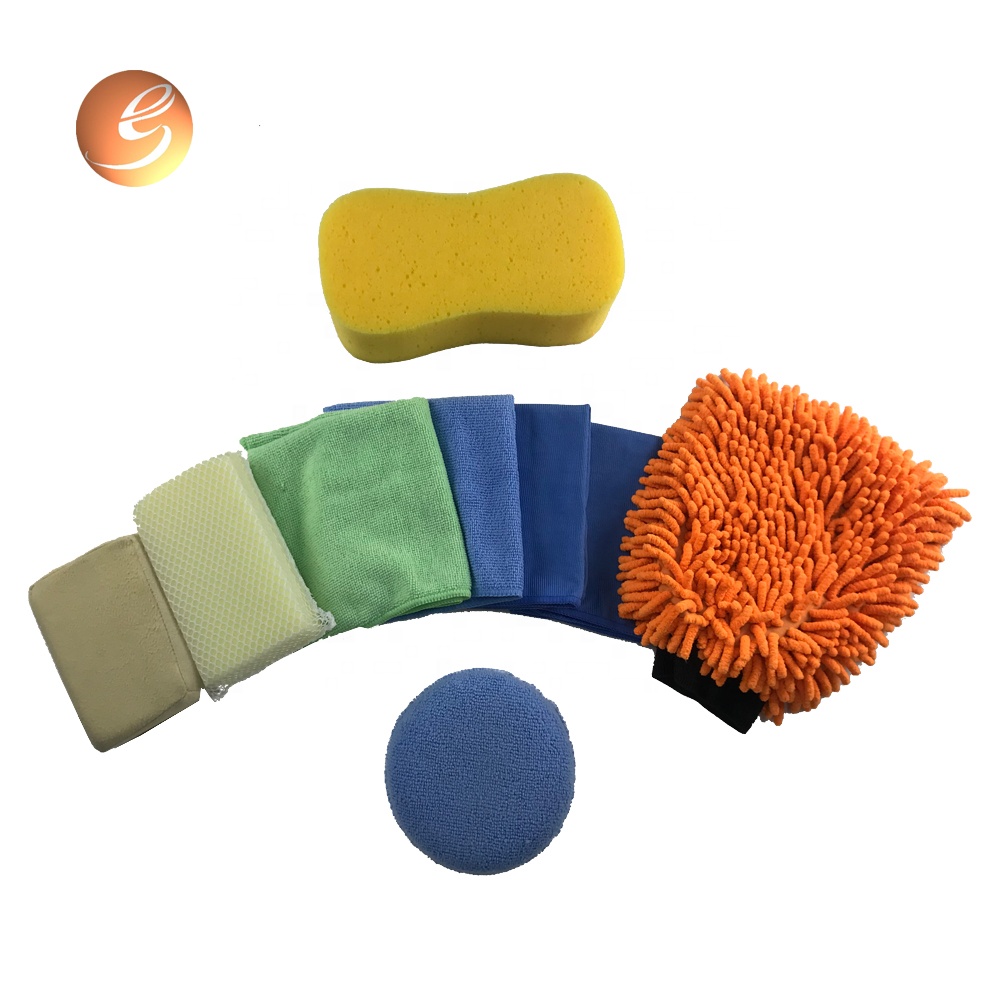 2019 wholesale price Car Wash Kit Tool Box - Good sale soft sponge pad car washing set – Eastsun