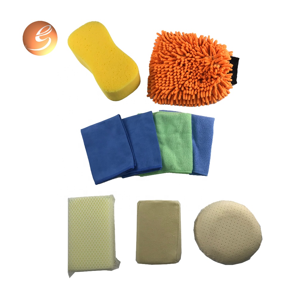 Hot sale Car Care Kit - good sale soft microfiber cloth 9pcs car cleaning set – Eastsun