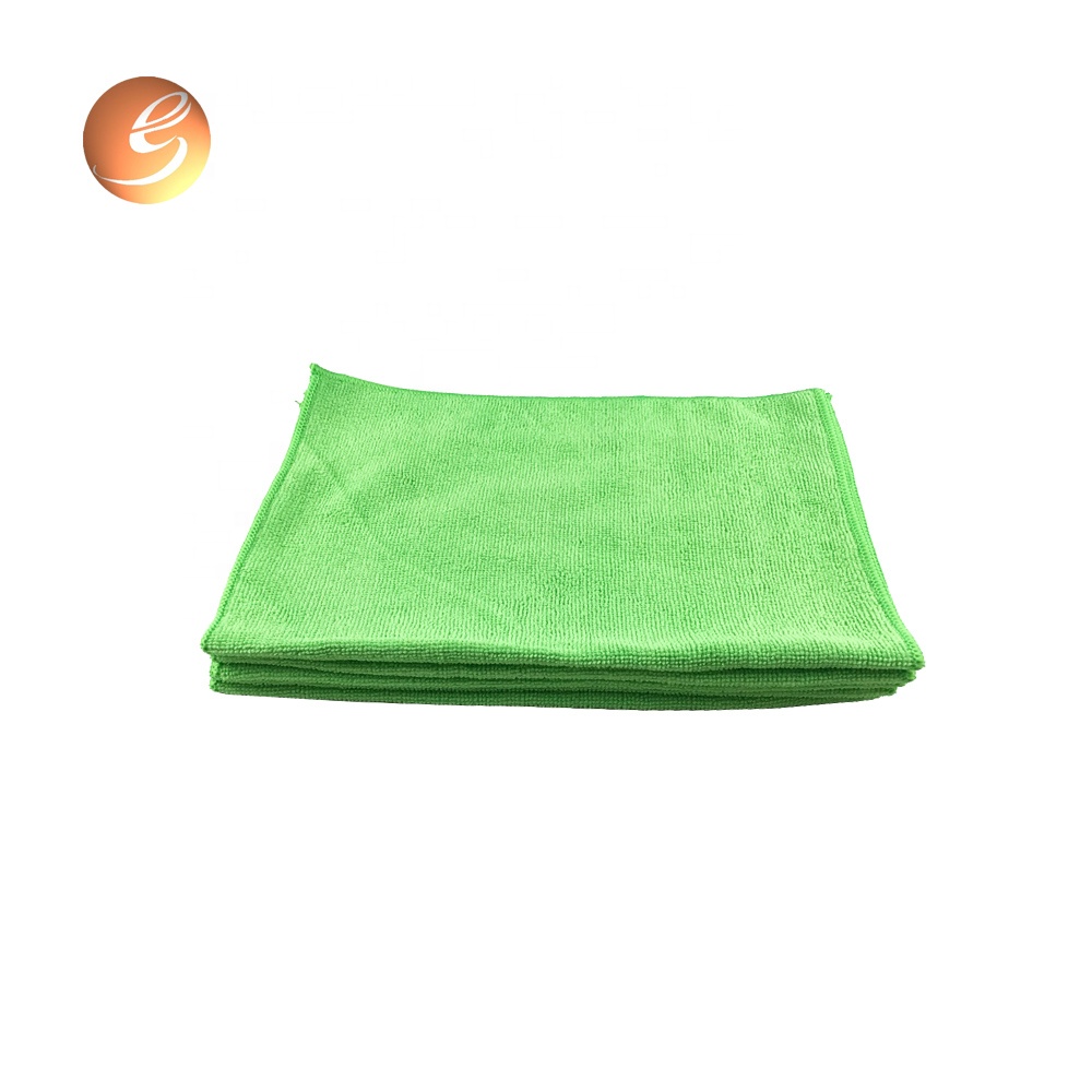 Quick absorbing water polyester microfiber towel for car detailing