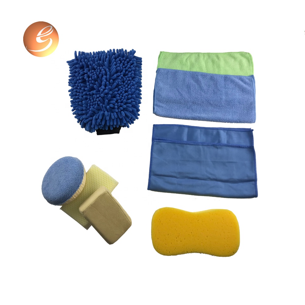 PriceList for Car Cleaning Sets - Good quality water absorption two side sponge car washing set – Eastsun