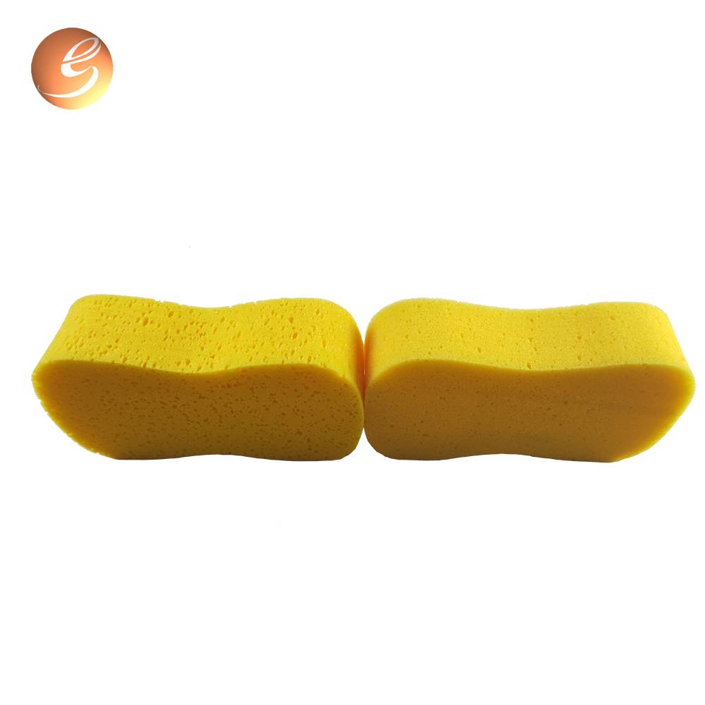 Factory Free sample Scouring Pad Sponge - Yellow Car Interior Cleaning Sponge for Sale – Eastsun