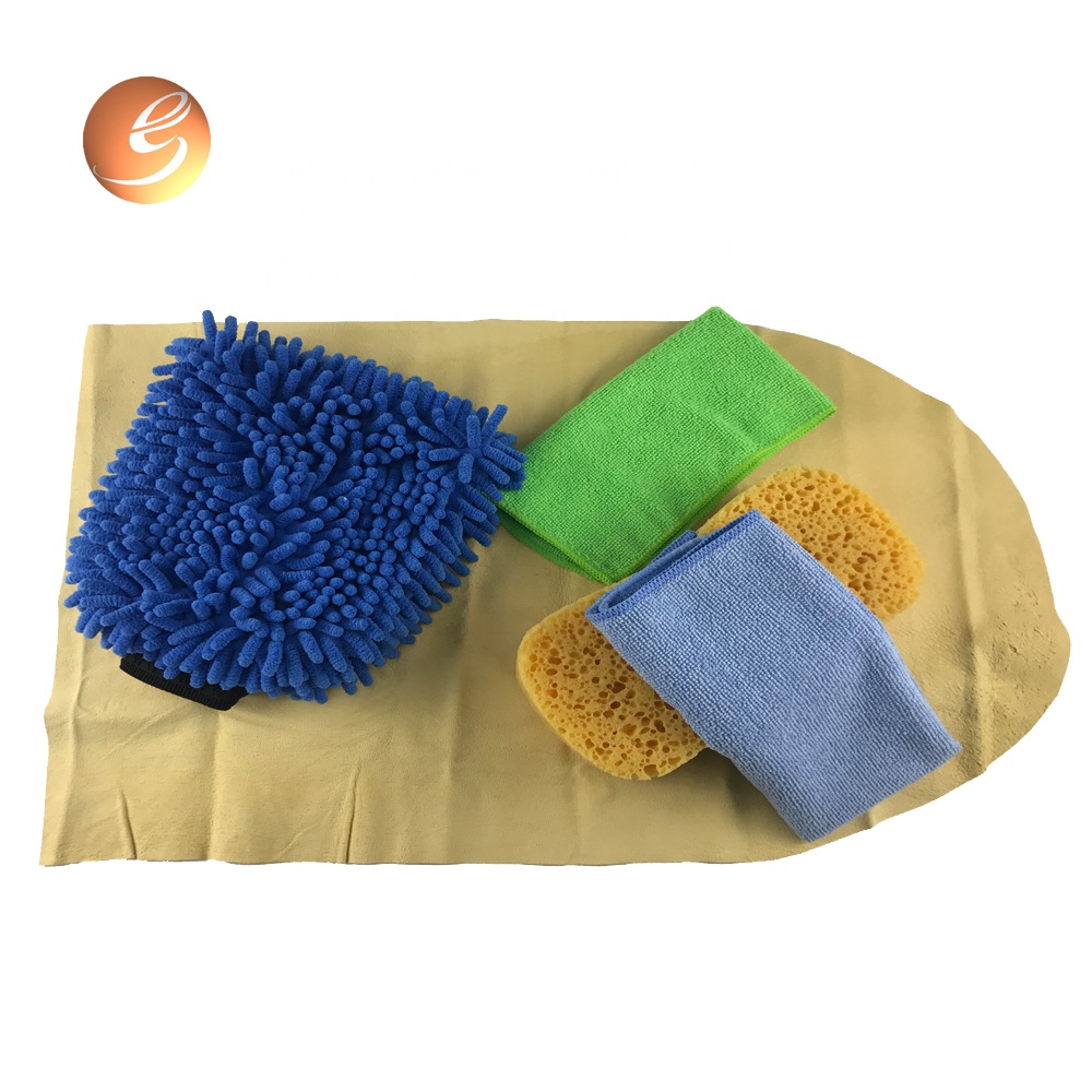Car cleaning kit for portable car wash kit and auto wash tool set