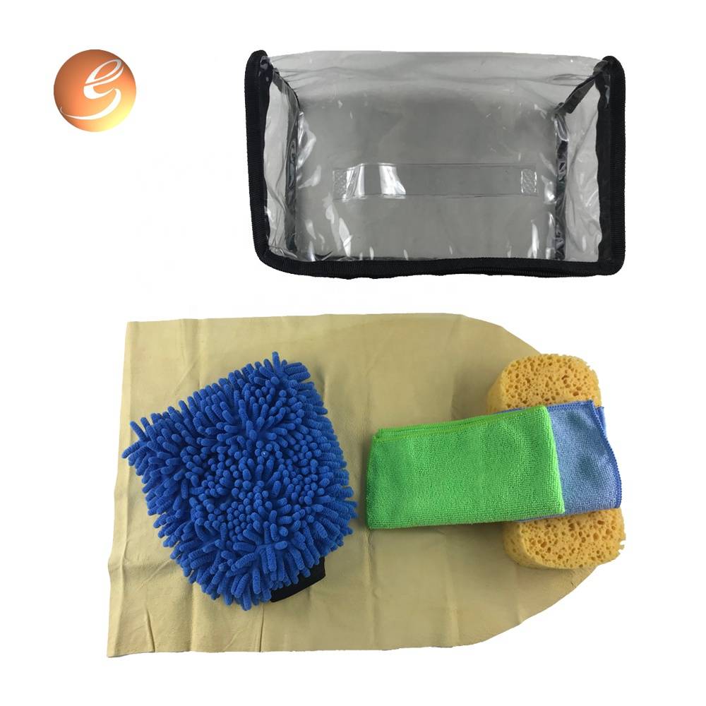 Customized microfiber cleaning tools washer cloths car care cleaner kit