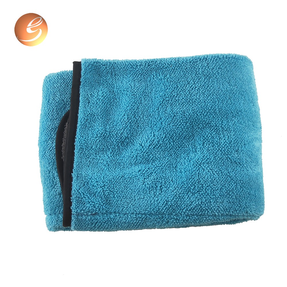 Wholesale Microfiber Car Drying Towel Twisted