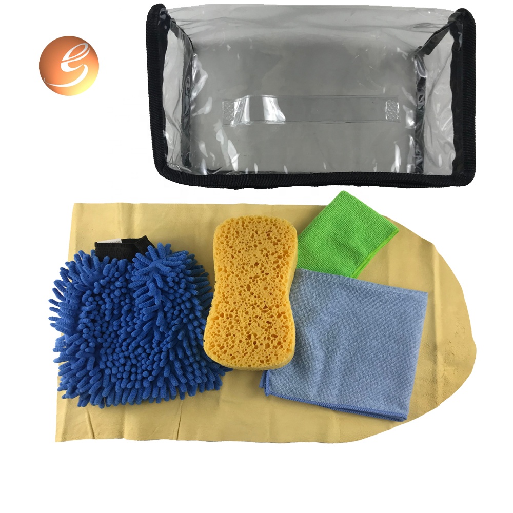 2019 hot sale microfiber soft car cleaning absorbent chamois kit