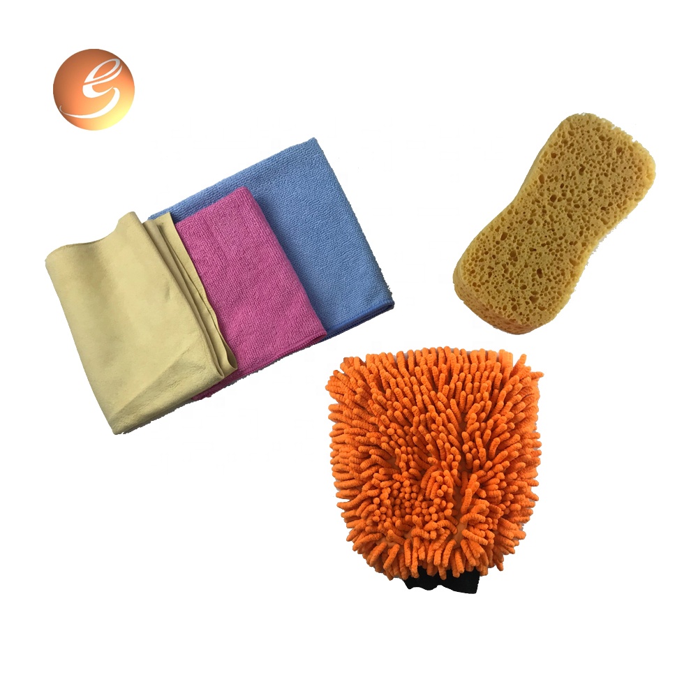 Large quantity good elasticity sponge car wash kit