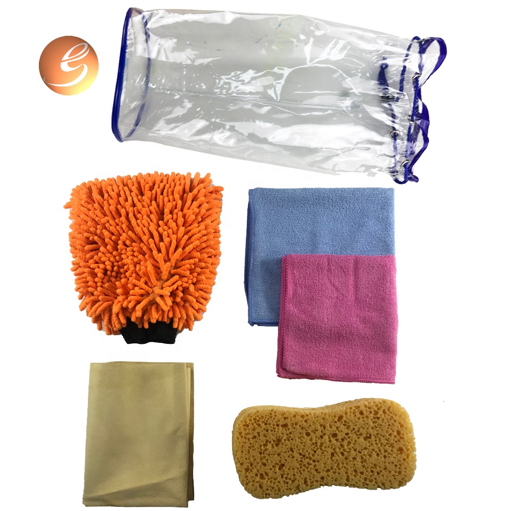 Wholesale car care cleaning tools sponge detailing kit