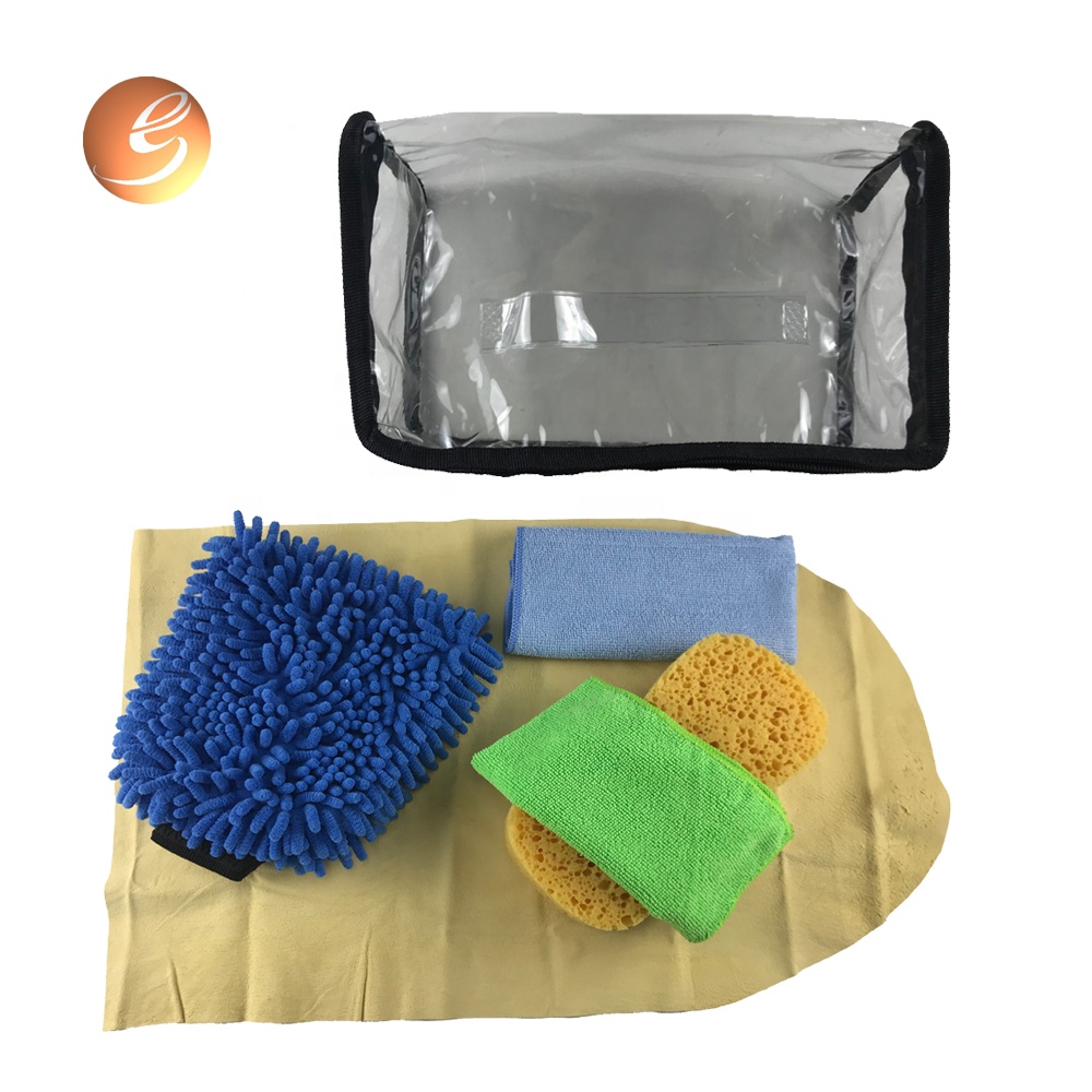 Wholesale Price Microfiber Car Wash Set - New car microfiber cleaning tools washer cloths car care cleaner set – Eastsun