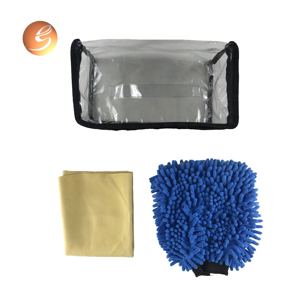 2019 wholesale price Car Wash Kit Tool Box - High quality from factory car care cleaning set in pvc bag – Eastsun