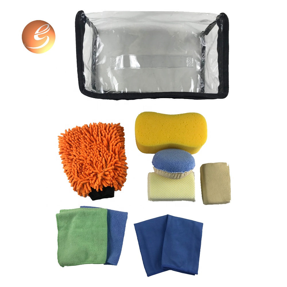 Bottom price Car Washing Tools - New type good elasticity car cleaning tools 9pcs washing kit – Eastsun