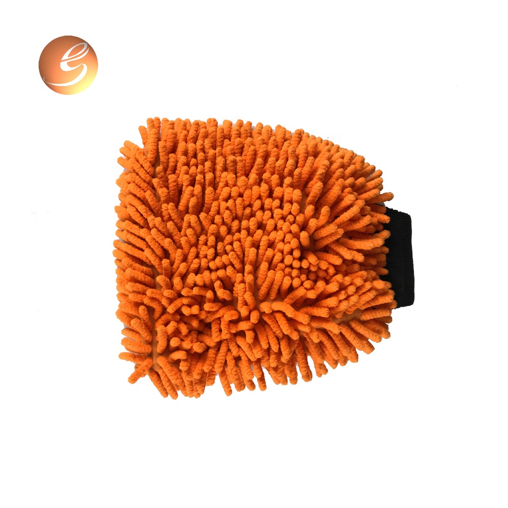 Good sale durable easy to clean car care wash chenille mitt