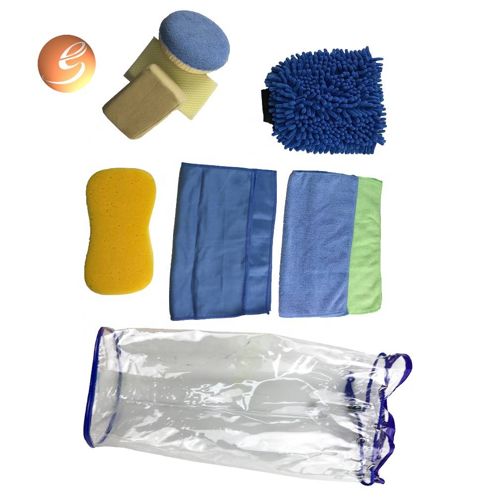 New style customized color wash tools super absorben car clean set