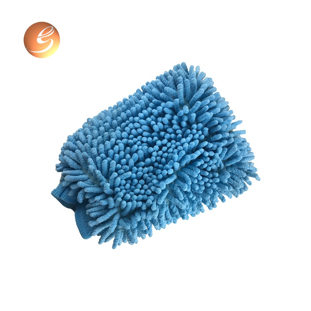Large quantity car wash skin affinity microfiber mitt gloves