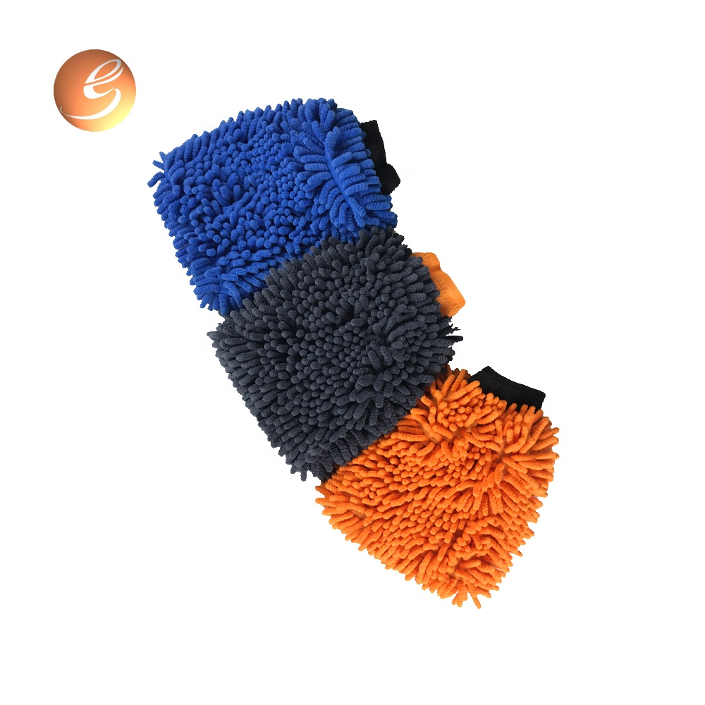 Factory source Car Wash Clay Mitt - Eastsun durable strong water absorption coral fleece mitt – Eastsun