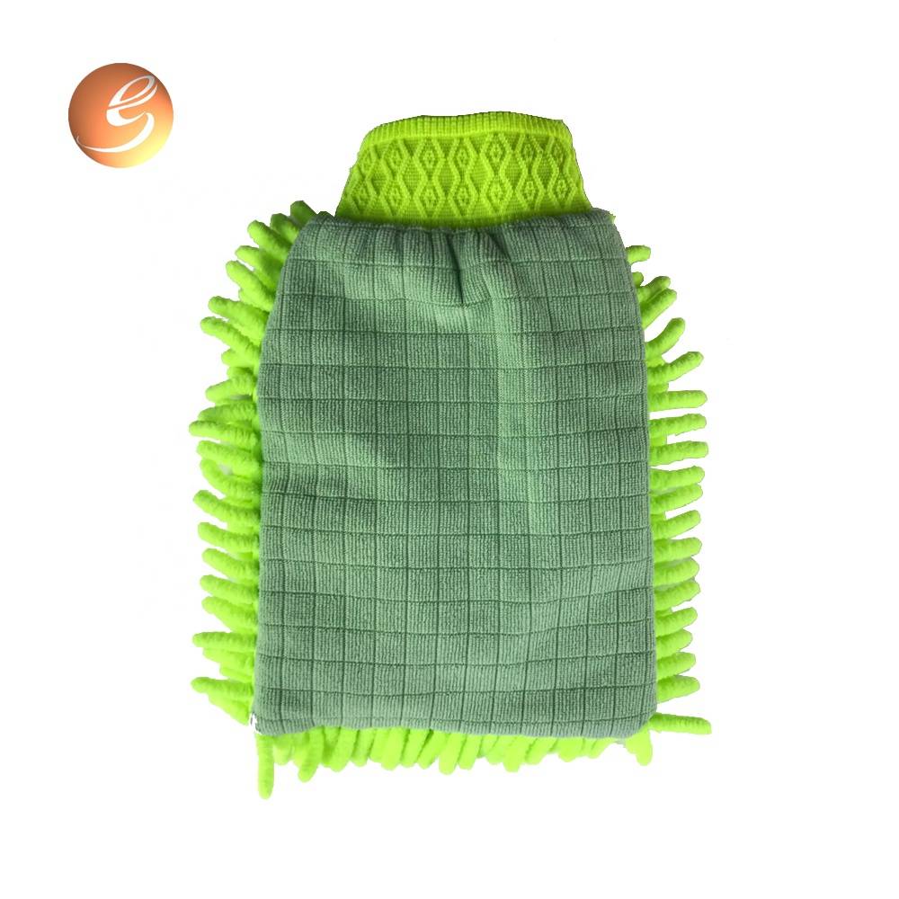 Hot Selling for 20*20cm Wool Car Wash Mitt - 2019 New Wholesale Cleaning Glove Microfiber Chenille Car Washing Mitt – Eastsun
