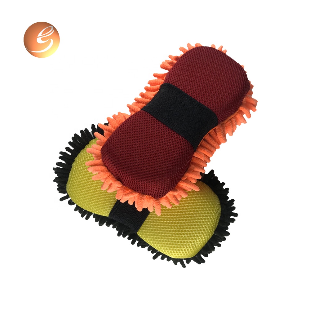 High Quality Eco Friendly Best Auto Chenille Microfiber Wash Car Cleaning Reusable Sponge