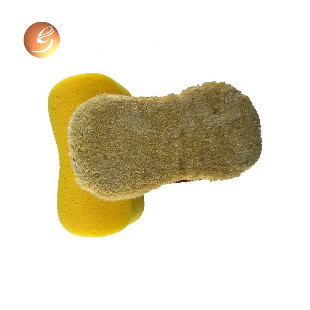 Manufactur standard Car Detailing Sponge - Absorbent Soft Handy Microfiber Velour Towel Sponge for Car Care – Eastsun