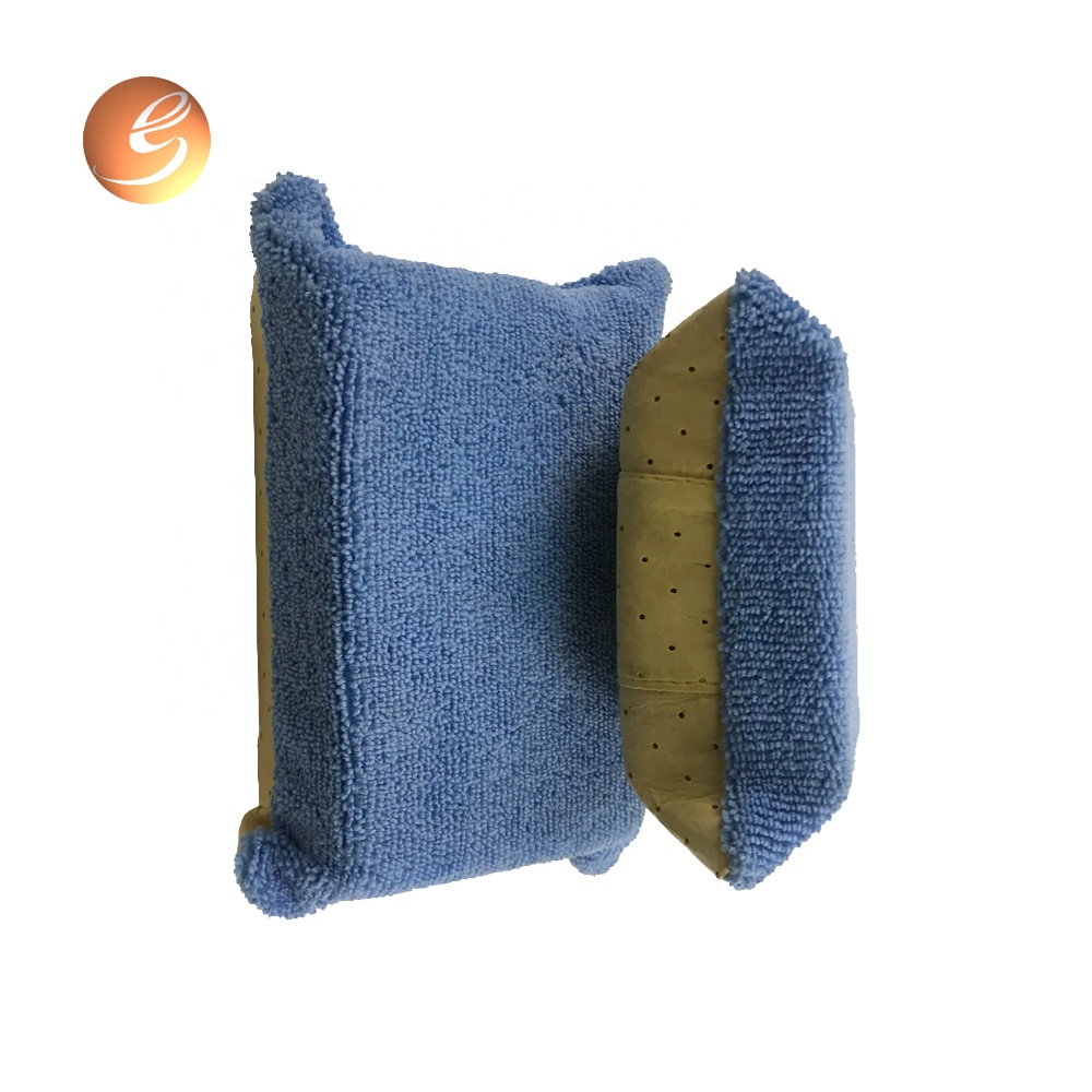 New Product High Quality Portable Synthetic Chamois Car Cleaning Sponge Pad
