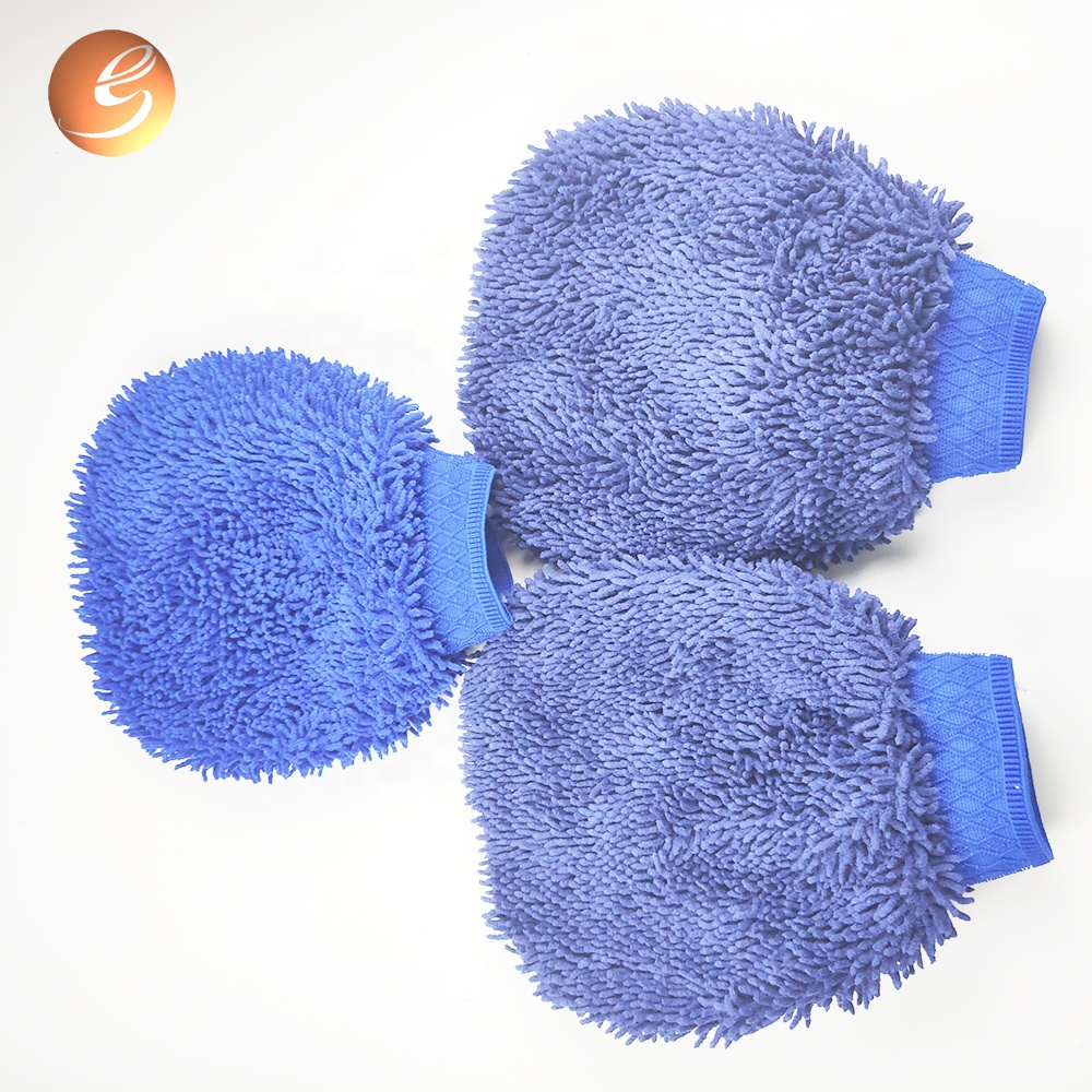 Trending Products Synthetic Car Wash Mitt - Multipurpose Premium Scratch-free Car Care Chenille Mitts – Eastsun