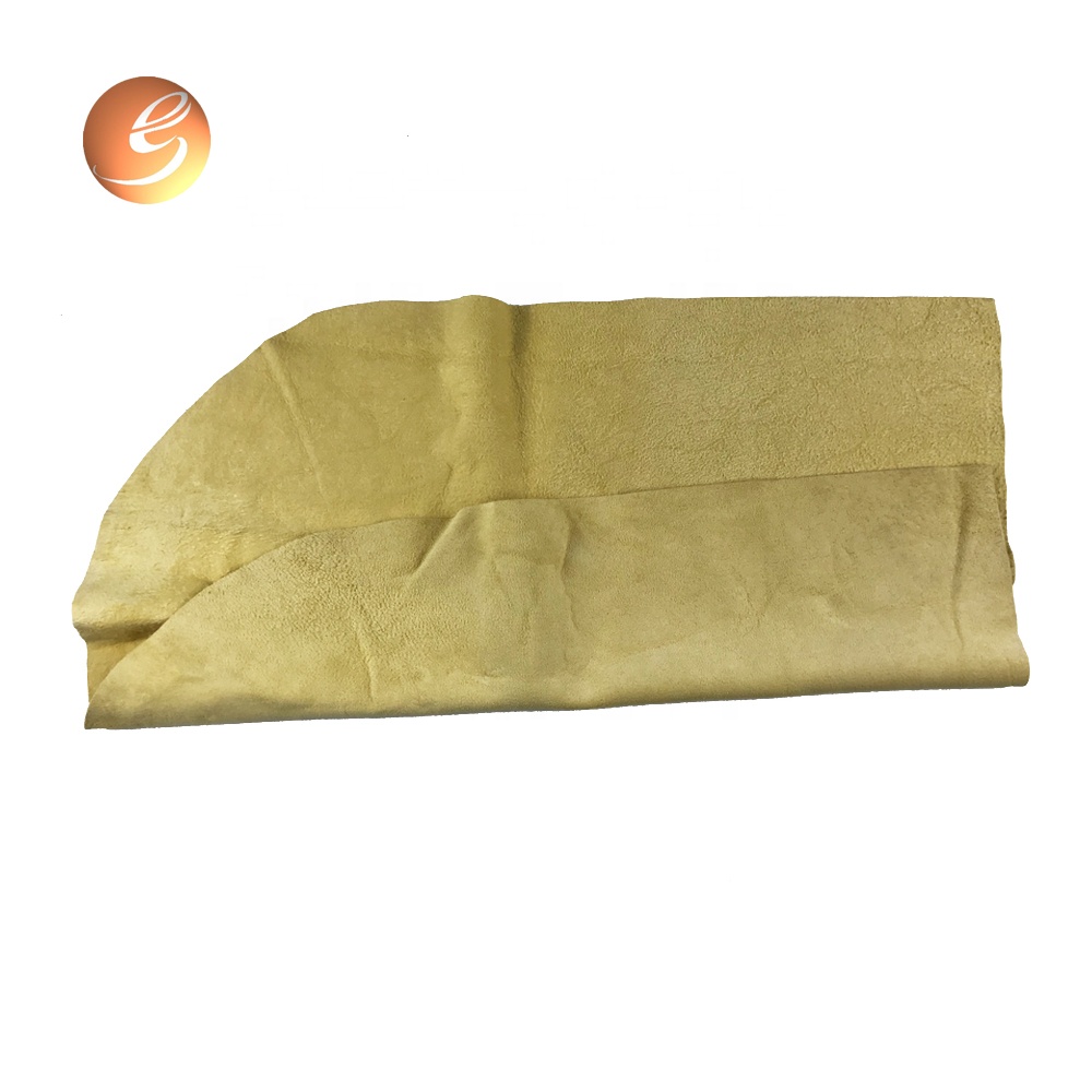 Good quality water absorption portable leather chamois for car wash